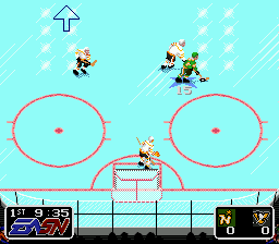 Скриншот игры NHL Hockey